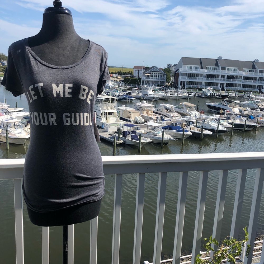 Wildfox Let Me Be Your Guide Shirt Small